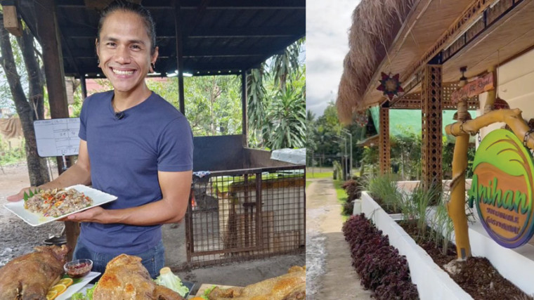 Matatagpuan ang Anihan Sustainable Gastronomy by Chef JR Royol sa loob ng the Good Food Farm sa Magdalena, Laguna.