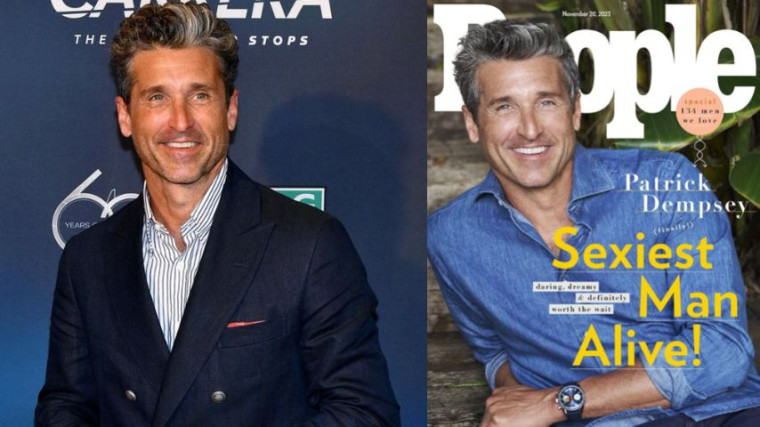 Patrick Dempsey is People magazine's Sexiest Man Alive for 2023 ...