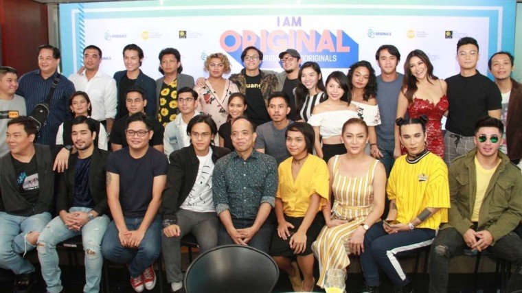 The stars and directors of the nine finalists of the Cinema One Originals Film Festival 2018.