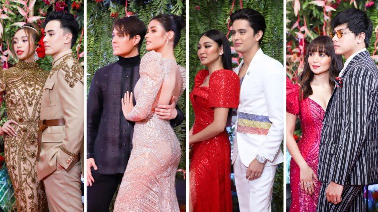 Check out these real-and-reel life couples who graced the red carpet of the 2019 ABS-CBN Ball and brought out the kilig in every angle! Scroll down below!