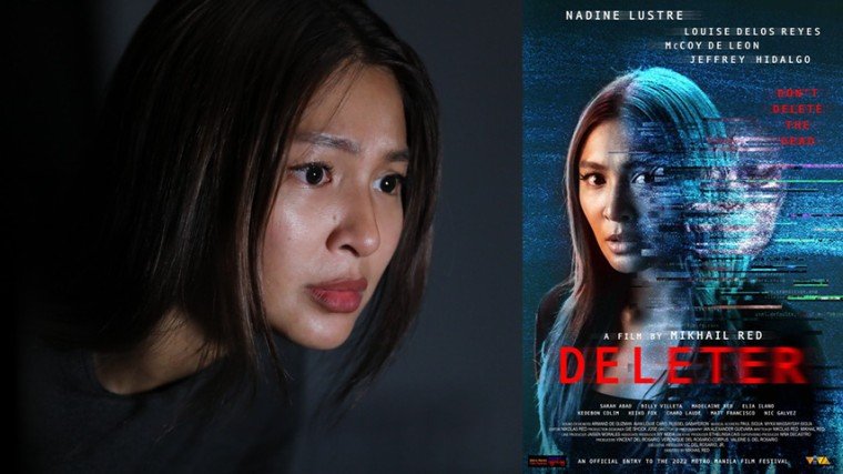 In Deleter, Nadine Lustre plays Lyra, a content moderator (a.k.a. deleter), whose job is to sift through countless gruesome images and videos, and make sure they don’t get released on social media platforms. Doing this for quite some time already, Lyra appears to be “desensitized," as Nadine herself describes her character. But, after watching the suicide video of a colleague, a past trauma resurfaces. Lyra is not immune to fear after all.
