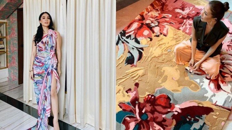 Who says you can't paint on just about anything? Take a look at celeb painters Heart Evangelista, Solenn Heussaff, and Lucy Torres-Gomez who veered away from the usual canvas to express themselves!