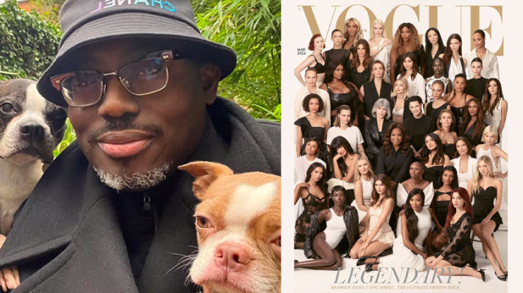 For his outgoing editor’s letter – his 76th of the magazine throughout his six-and-half-year tenure, Enninful said that he faced adversity when he made it his goal to “change things up” and improve the diversity of the faces featured in the pages of the magazine. “I still recall, during my early tenure here in 2017, brainstorming my first issues, when a senior company staffer said these words to me: ‘Diversity equals downmarket.'"