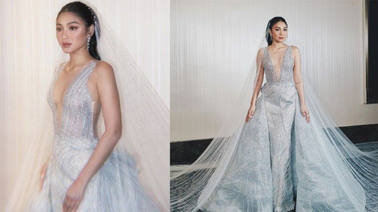 Nadine Lustre joins a bridal fashion show recently as a muse of young fashion designer Michael Leyva. And we can't get enough of her wedding look!