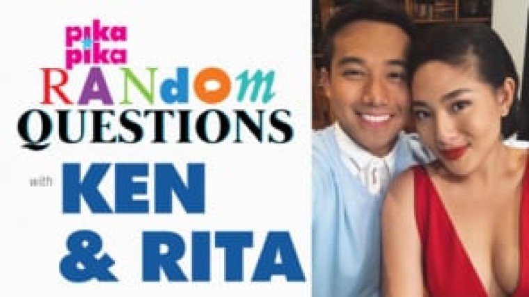 Ken Chan and Rita Daniela answer pikapika's Random Questions!